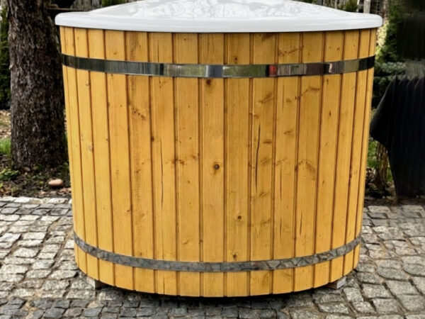 Kallbadtunna (oval) – Ljus ek